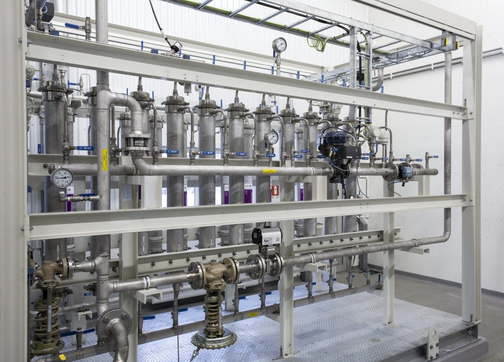 Bild som föreställer en biogasanläggning Foto: Per Pettersson